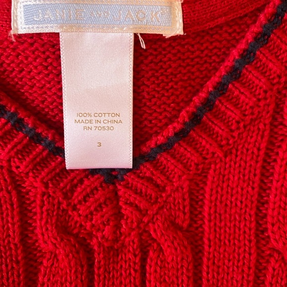 Janie and Jack Sweater Vest - Picture 3 of 3